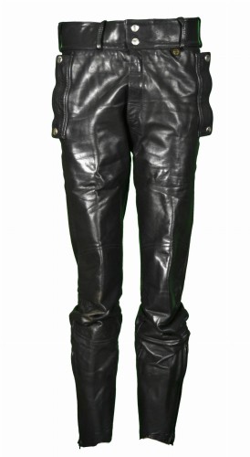 Przejdź do produktu MĘSKIE SPODNIE MOTOCYKLOWE SKÓRZANE SKÓRA CHOPPER 98 S