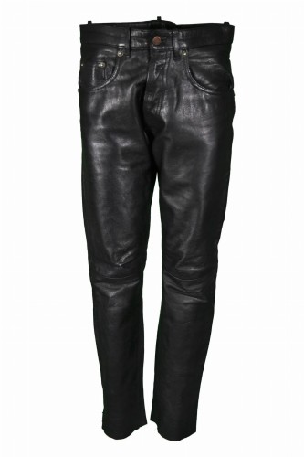 Przejdź do produktu SPODNIE MOTOCYKLOWE SKÓRZANE SKÓRA CHOPPER 31 S M