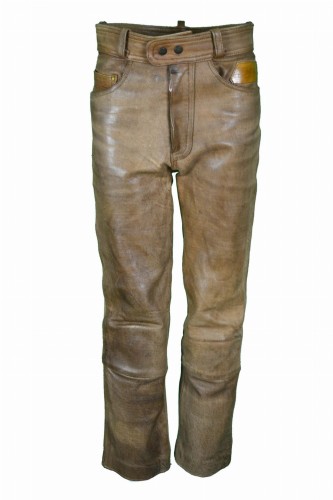 Przejdź do produktu SCHUH MĘSKIE SPODNIE MOTOCYKLOWE SKÓRZANE SKÓRA CHOPPER 48 S