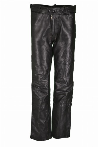 Przejdź do produktu MĘSKIE SPODNIE MOTOCYKLOWE SKÓRZANE SKÓRA CHOPPER 48 S