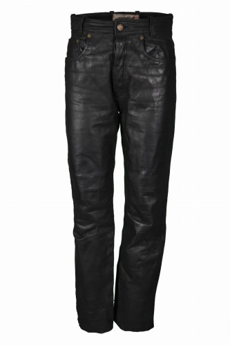 Przejdź do produktu WALLABY SPODNIE MOTOCYKLOWE SKÓRZANE SKÓRA CHOPPER 29 XS S