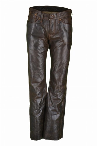 Przejdź do produktu SPODNIE MOTOCYKLOWE SKÓRZANE SKÓRA CHOPPER 29 S M