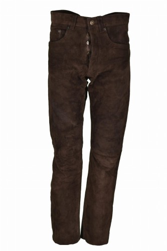 Przejdź do produktu SPODNIE MOTOCYKLOWE SKÓRZANE SKÓRA CHOPPER 30 S M