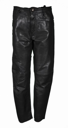 Przejdź do produktu HUNDERT MARK SPODNIE MOTOCYKLOWE SKÓRZANE SKÓRA CHOPPER 32 S M