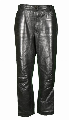 Przejdź do produktu MĘSKIE SPODNIE MOTOCYKLOWE SKÓRZANE SKÓRA CHOPPER M