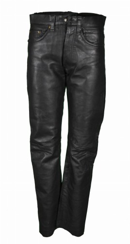 Przejdź do produktu STICKS&STONES SPODNIE MOTOCYKLOWE SKÓRZANE SKÓRA CHOPPER 30 S M