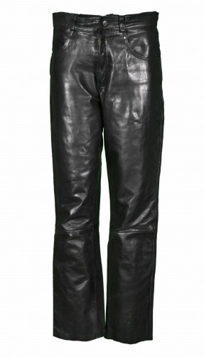 Przejdź do produktu MĘSKIE SPODNIE MOTOCYKLOWE SKÓRZANE SKÓRA CHOPPER 33 S