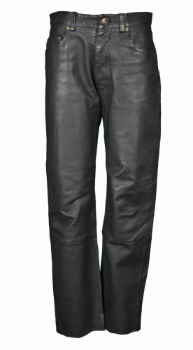 Przejdź do produktu ENJOY SPODNIE MOTOCYKLOWE SKÓRZANE SKÓRA CHOPPER 31 S M