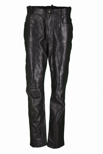 Przejdź do produktu MĘSKIE SPODNIE MOTOCYKLOWE SKÓRZANE SKÓRA CHOPPER CRUISER S M