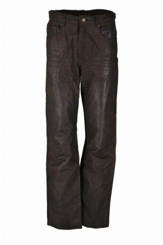 Przejdź do produktu MĘSKIE SPODNIE MOTOCYKLOWE SKÓRZANE SKÓRA CHOPPER 32 S