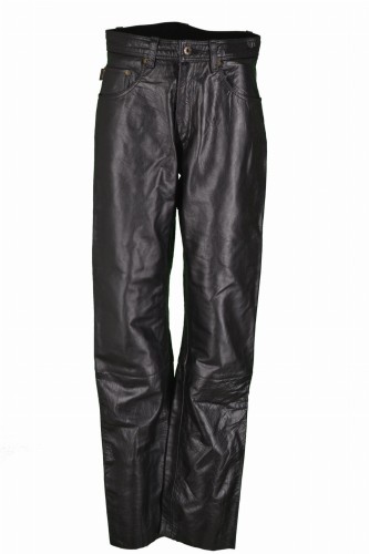 Przejdź do produktu POLO SPODNIE MOTOCYKLOWE SKÓRZANE SKÓRA CHOPPER CRUISER 48 S