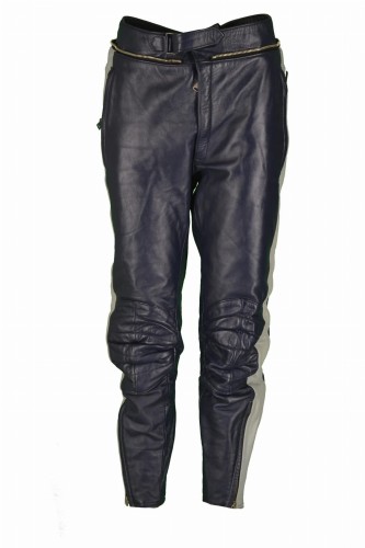 Przejdź do produktu SPODNIE MOTOCYKLOWE SKÓRZANE SKÓRA CHOPPER S M