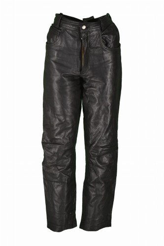 Przejdź do produktu LINUS MĘSKIE SPODNIE MOTOCYKLOWE SKÓRZANE SKÓRA CHOPPER 32 S