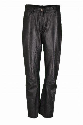 Przejdź do produktu DAMSKIE SPODNIE MOTOCYKLOWE SKÓRZANE SKÓRA CHOPPER CRUISER 38 M