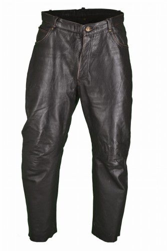 Przejdź do produktu MĘSKIE SPODNIE MOTOCYKLOWE SKÓRZANE SKÓRA CHOPPER 50 M