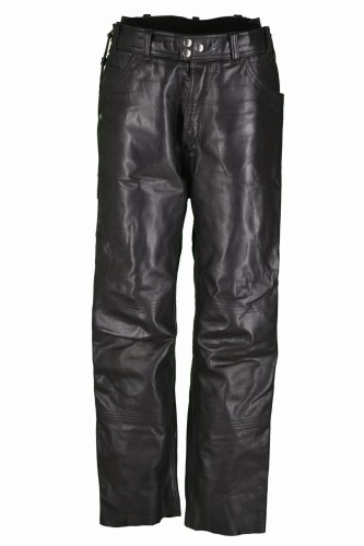 Przejdź do produktu SPODNIE MOTOCYKLOWE SKÓRZANE SKÓRA SZNUROWANE CHOPPER S