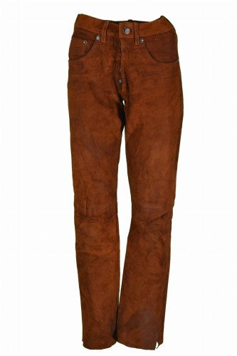 Przejdź do produktu MĘSKIE SPODNIE MOTOCYKLOWE SKÓRZANE SKÓRA CHOPPER 32 S