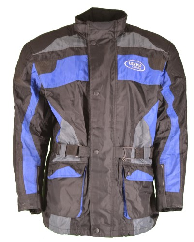 Przejdź do produktu LEVIOR MĘSKA KURTKA MOTOCYKLOWA TEKSTYLNA NA QUADA PROTEKTORY L XL
