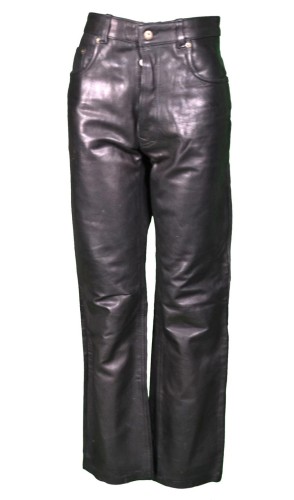Przejdź do produktu PANTERA MĘSKIE SPODNIE MOTOCYKLOWE SKÓRZANE SKÓRA CHOPPER 34 S M
