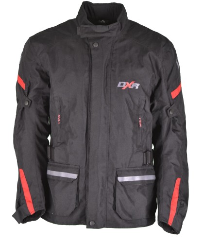 Przejdź do produktu DXR MĘSKA KURTKA MOTOCYKLOWA TEKSTYLNA NA QUADA PROTEKTORY XL