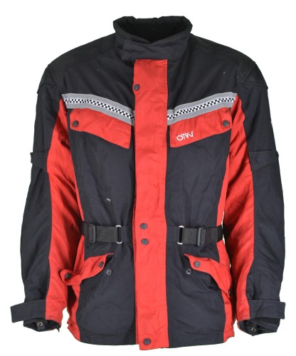 Przejdź do produktu OTW MĘSKA KURTKA MOTOCYKLOWA TEKSTYLNA NA QUADA PROTEKTORY 56 XL XXL